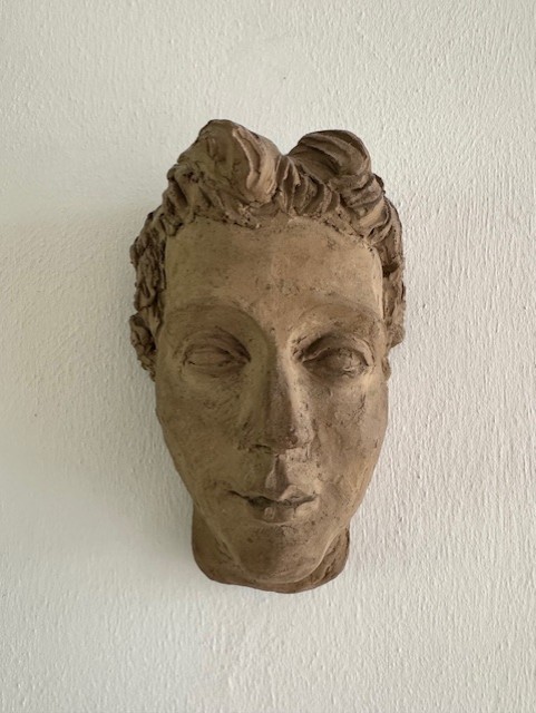 Aardewerk dames hoofdje Herman Bieling