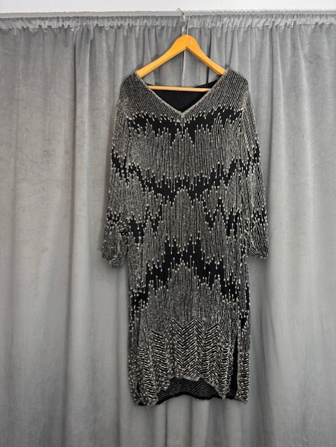 Originele art deco Charleston avond jurk