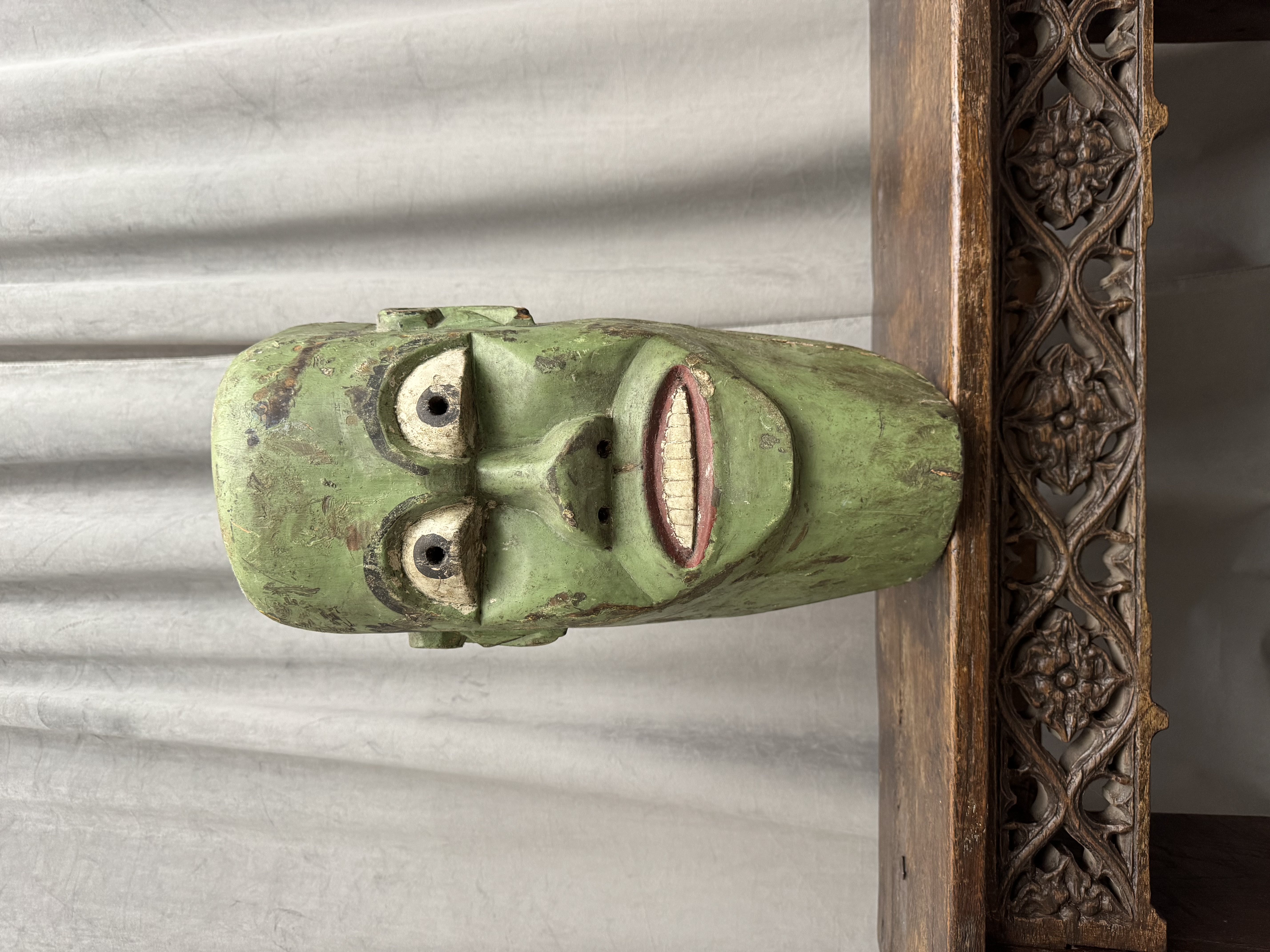 Vintage expressief masker Afrikaans