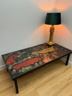 Vintage mid century design salontafel